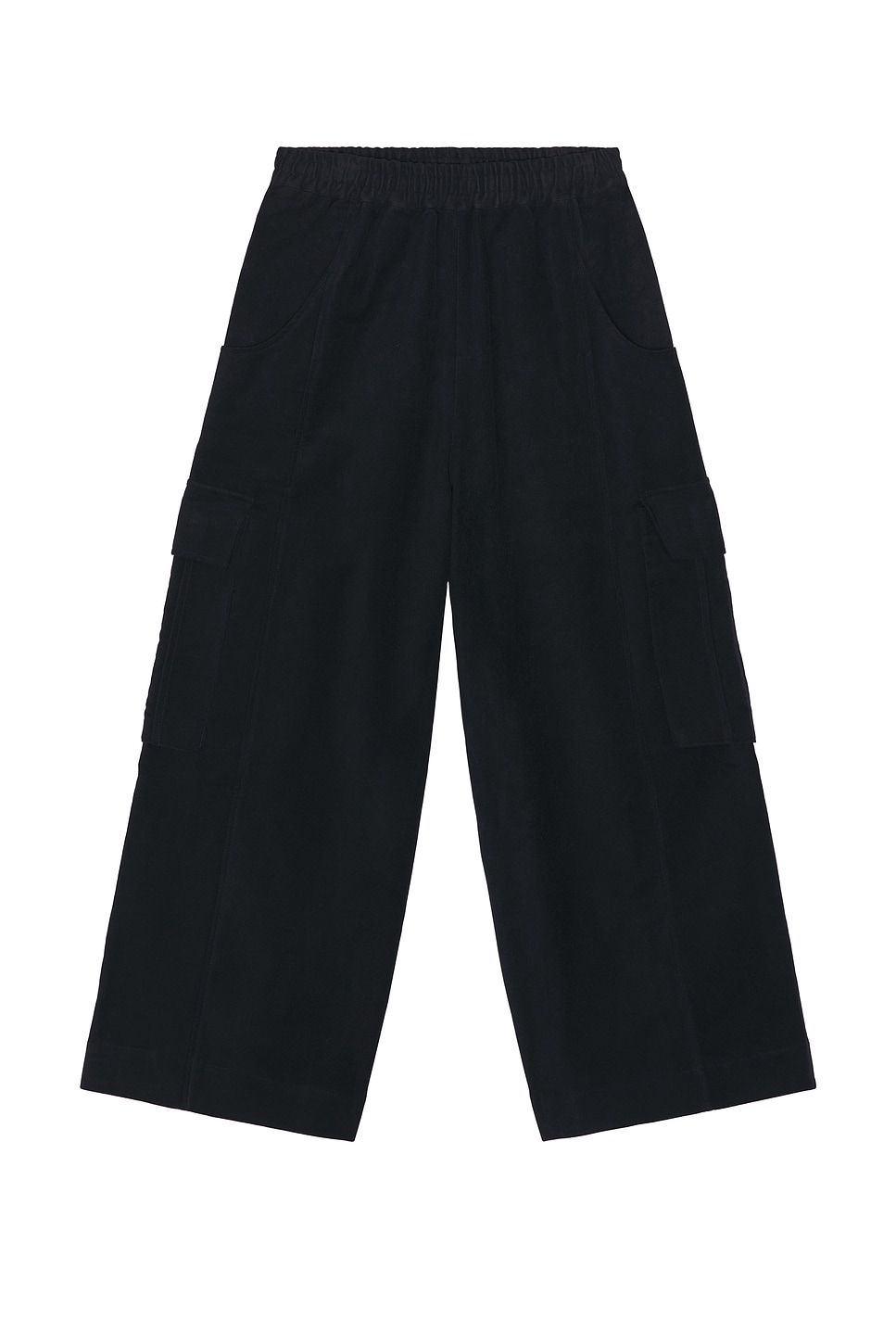 Nicholas Daley Wide Leg Cargo Pant in Navy