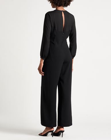 Woman Jumpsuit Black Size S Polyester