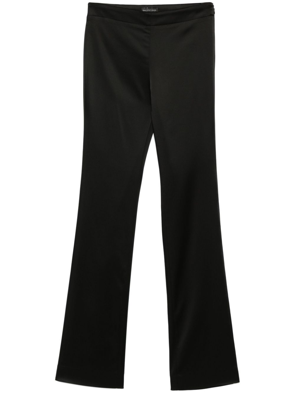 High-waisted trousers - Black