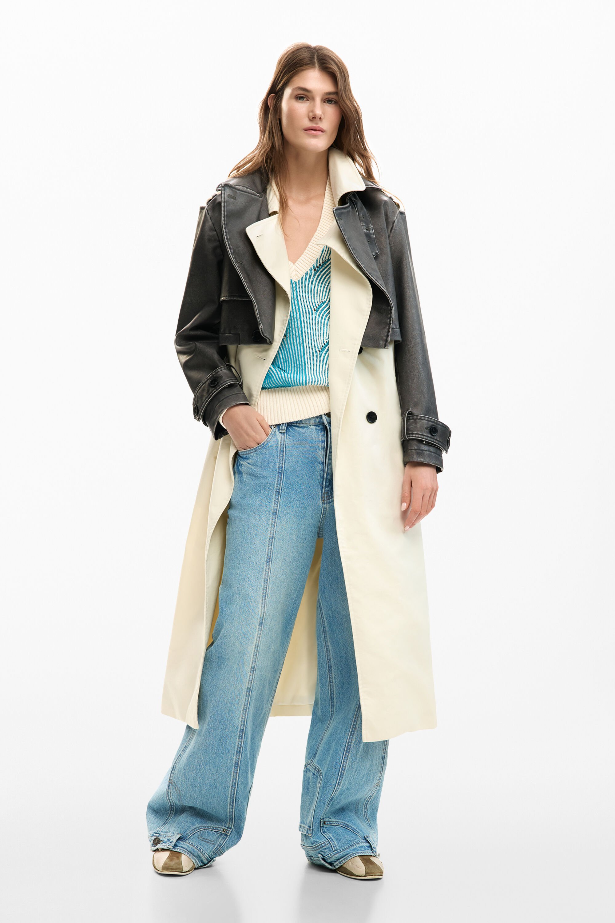 LONG TRENCH COAT