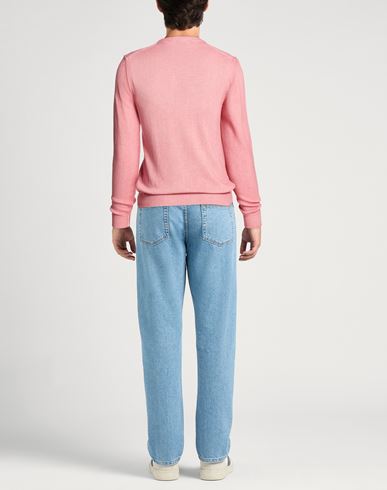 Man Sweater Pink Size 40 Cotton