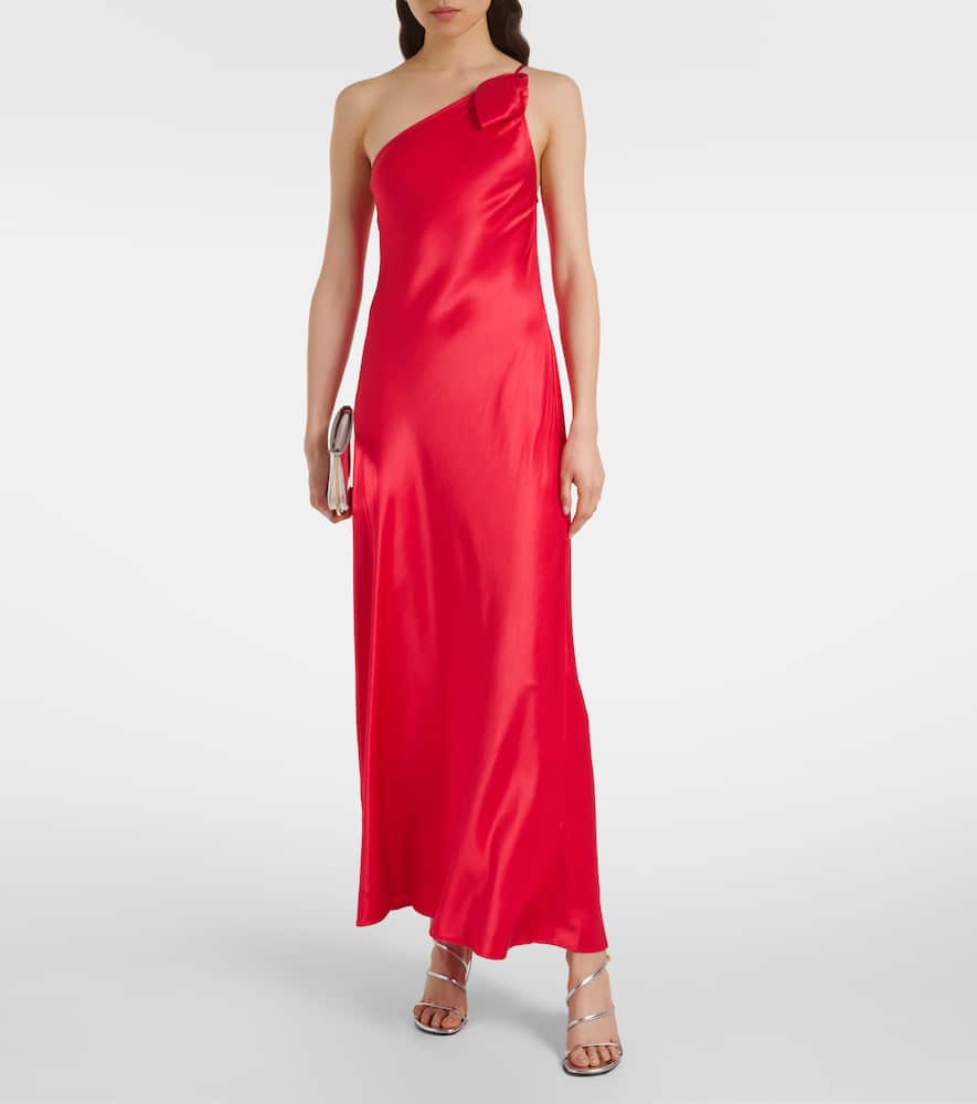 Doutzen one-shoulder gown