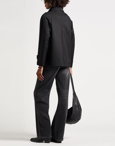 Woman Jacket Black Size 4 Polyester, Polyurethane