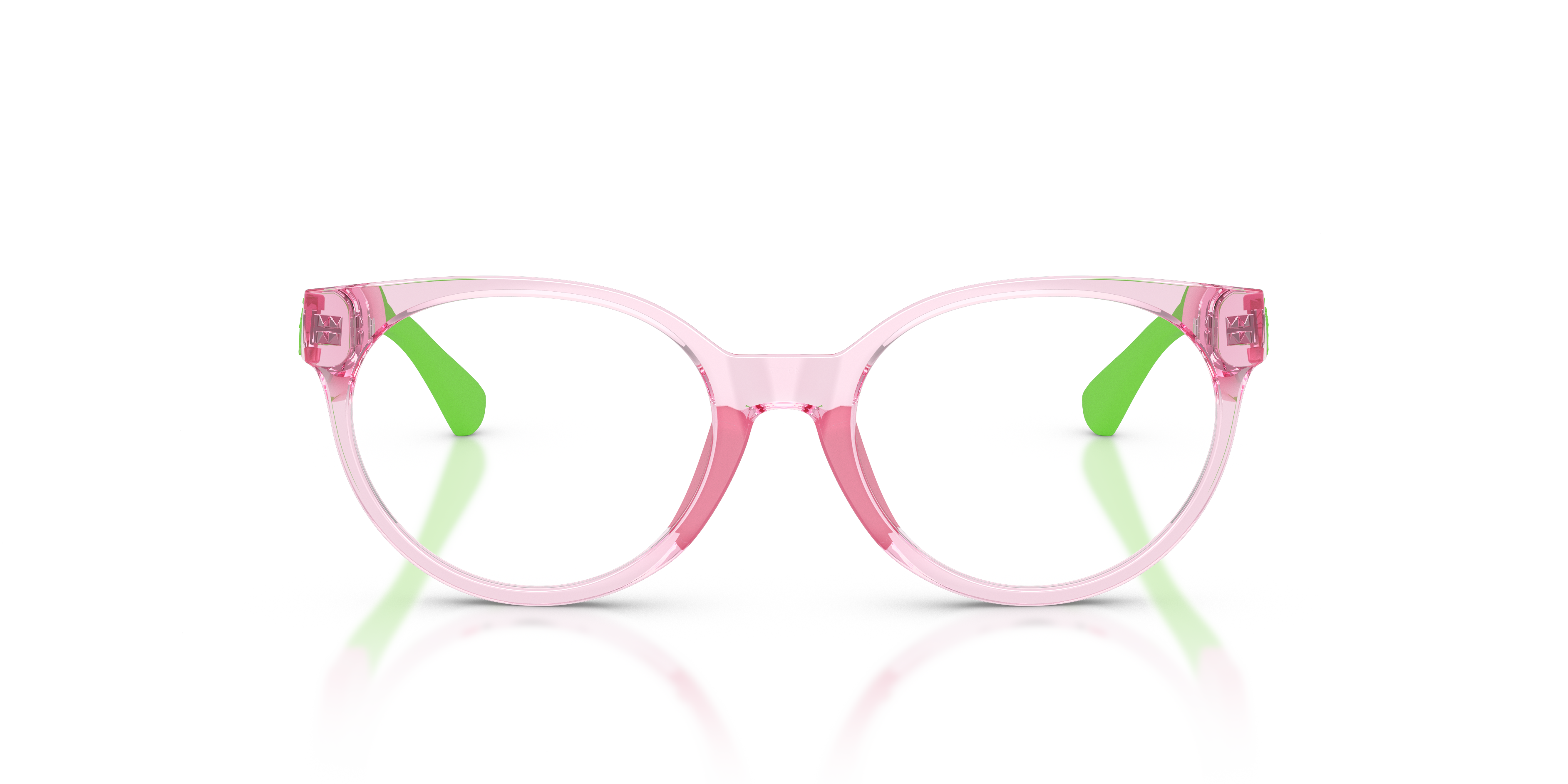 Polo Ralph Lauren Bambino Polo Ralph Lauren PP8554U 6193 Montature da vista bambino Iniettato Rosa Trasparente Pantos Normale