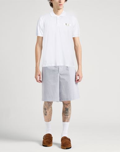Man Polo shirt White