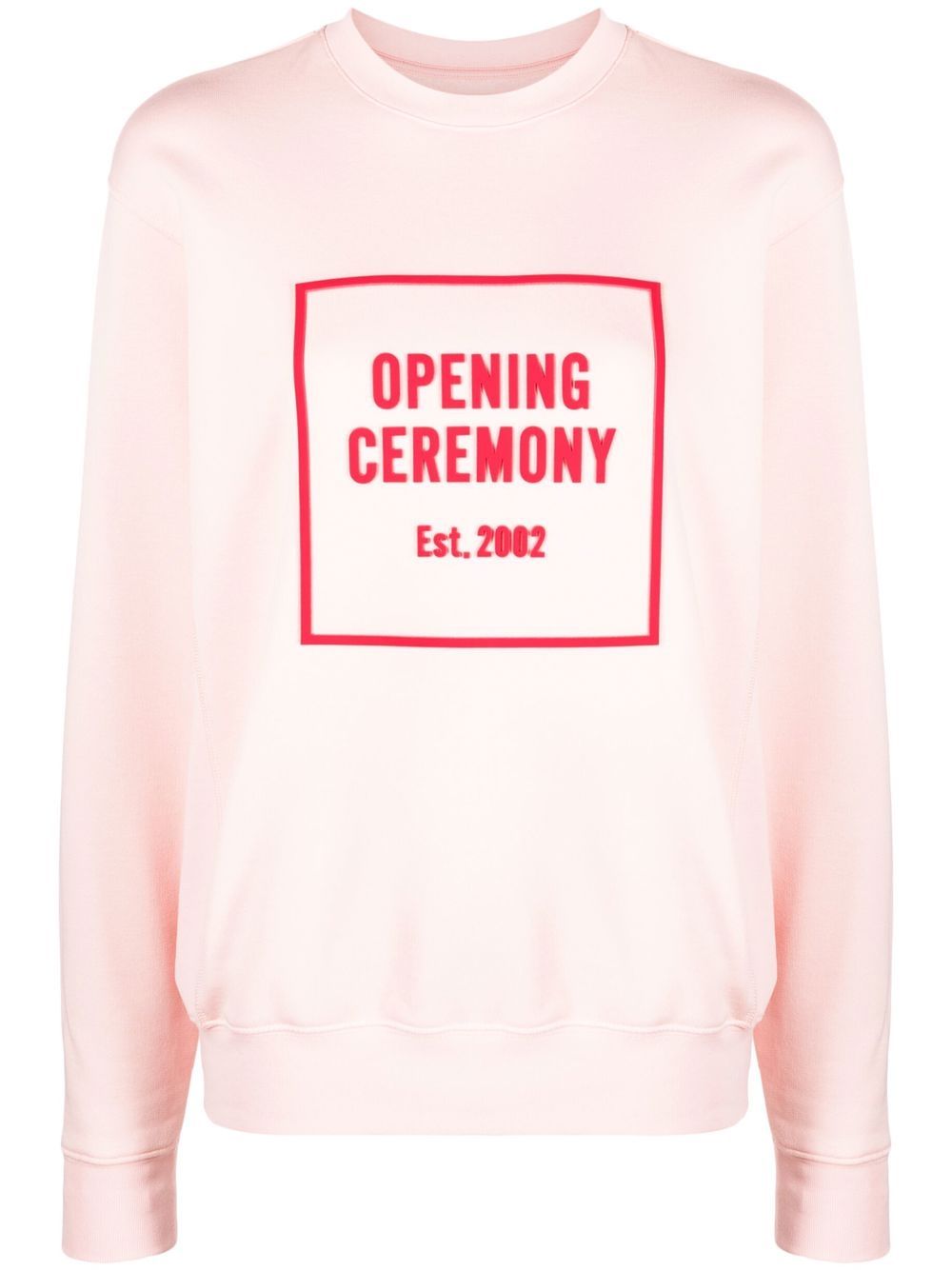 3D box logo relaxed sweatshirt