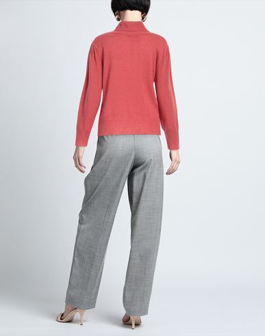 Woman Turtleneck Coral
