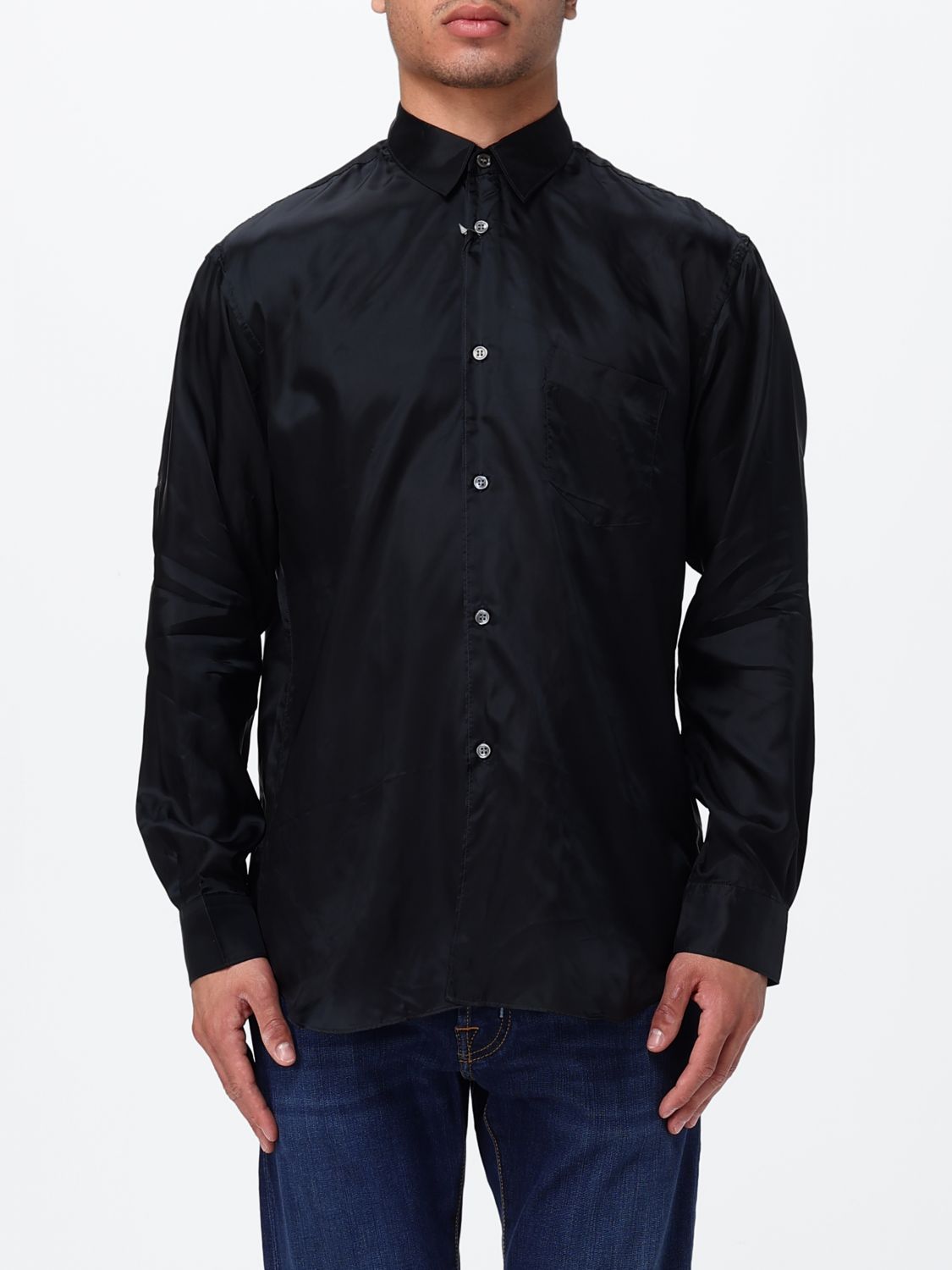 COMME DES GARÇONS Shirt Men color Navy