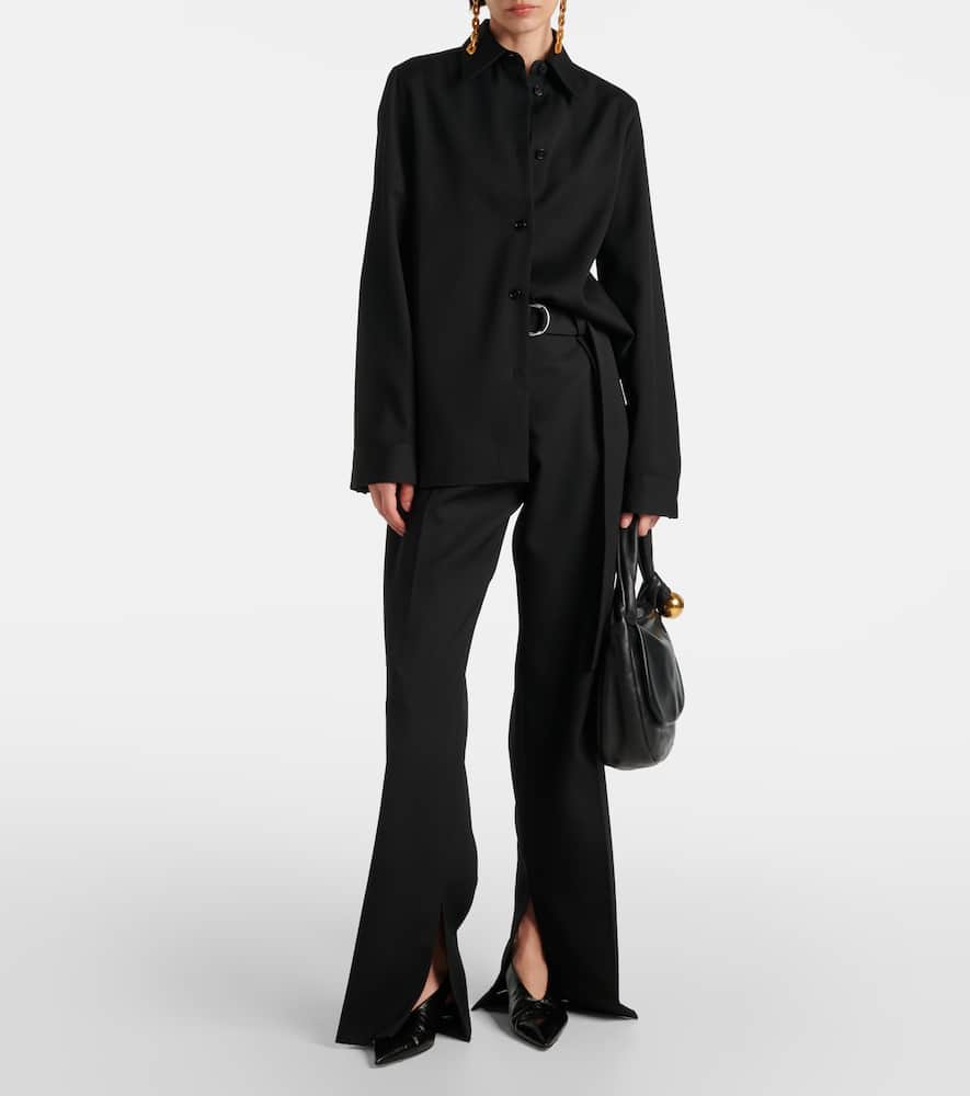 Virgin wool shirt