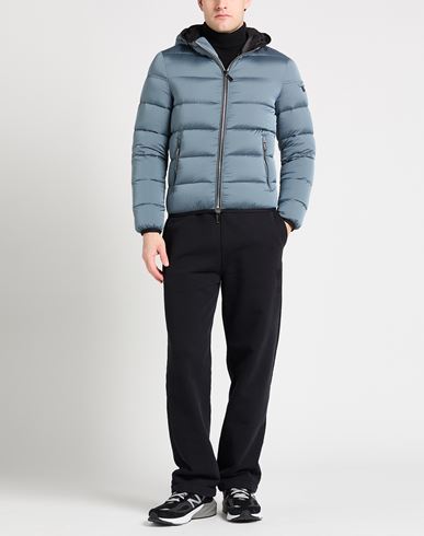 Man Puffer Slate blue Size 34 Polyamide, Polyurethane
