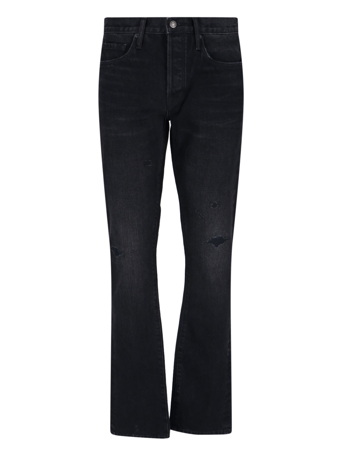 Men's Stretch Denim Jeans with Cotton-Lined Construction