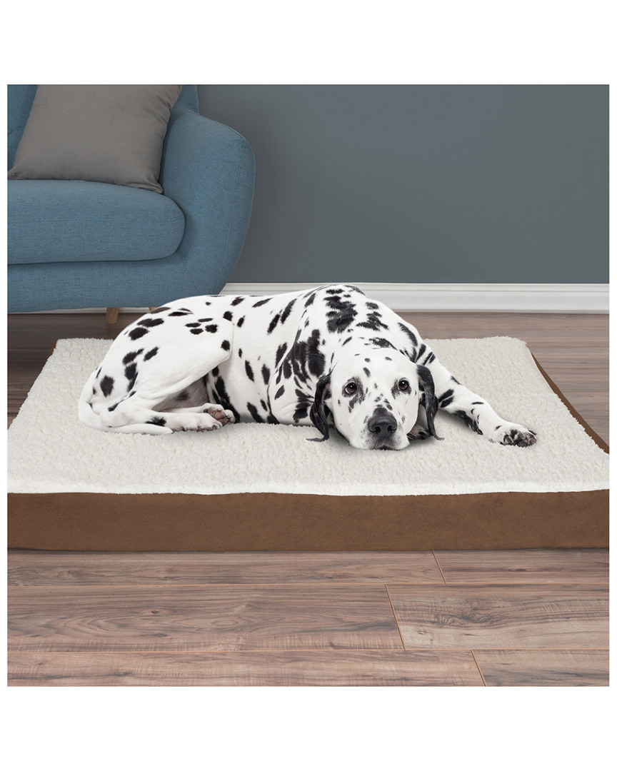 Petmaker Orthopedic Sherpa Top Pet Bed