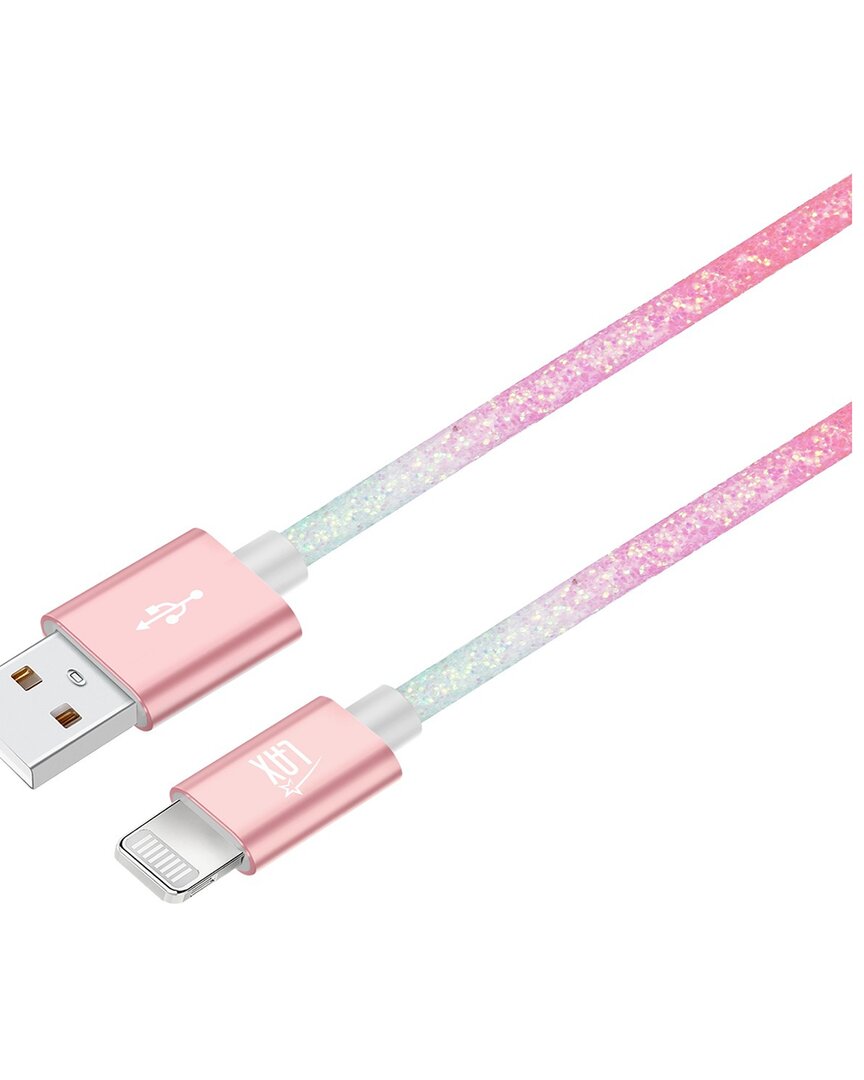 Apple Mfi Certified 10Ft Glitter Pastel Lightning Cable