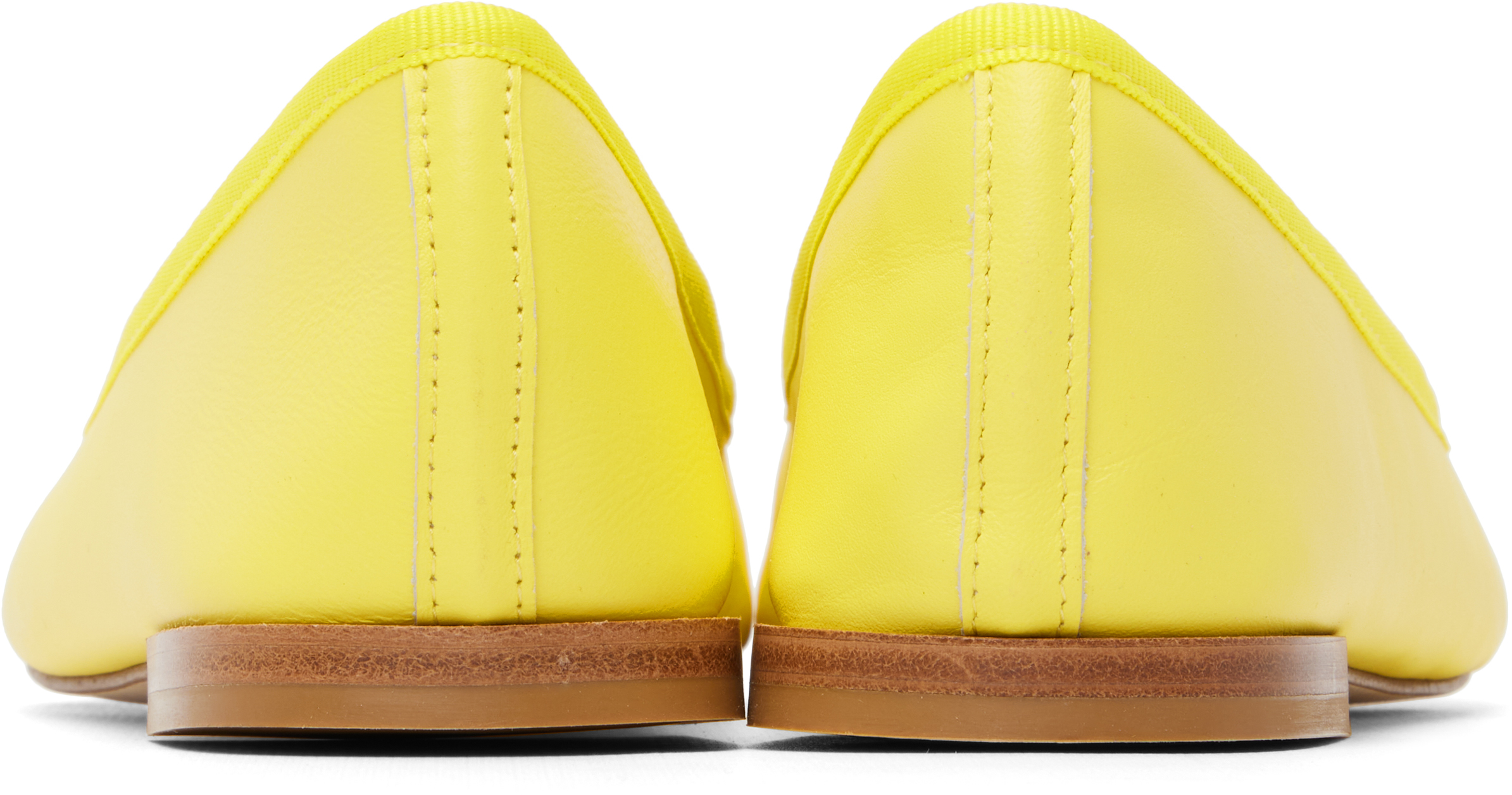 Yellow Cendrillon Ballerina Flats