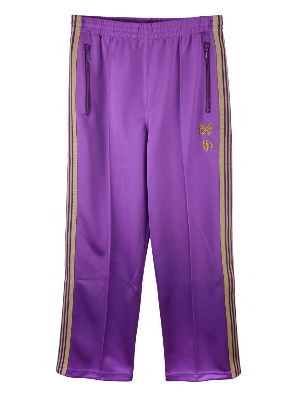 Needles logo-print track pants - Pink