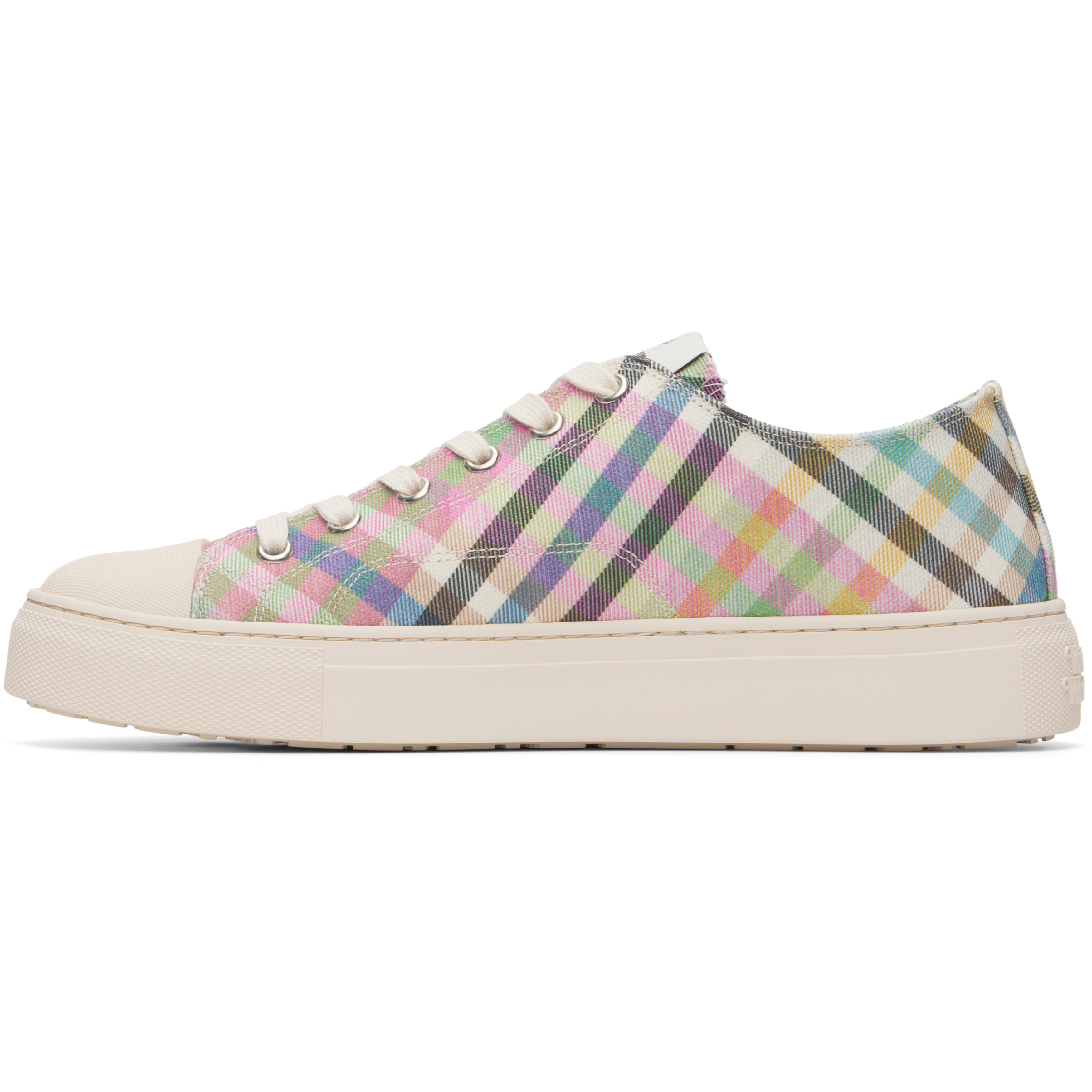 Multicolor Low Top Plimsoll Sneakers