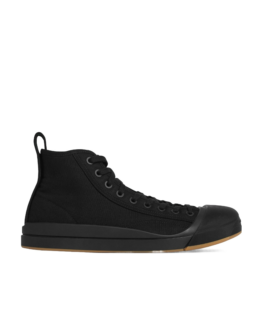 High lace-up casual sneakers