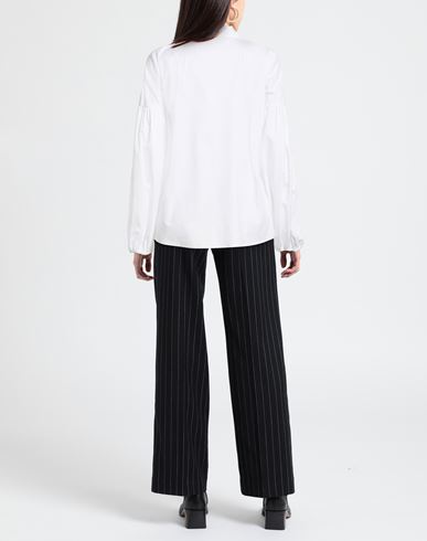 Woman Shirt White Size 0 Cotton, Elastane