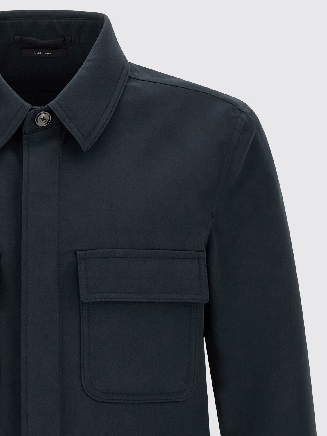 Jacket Men color Blue