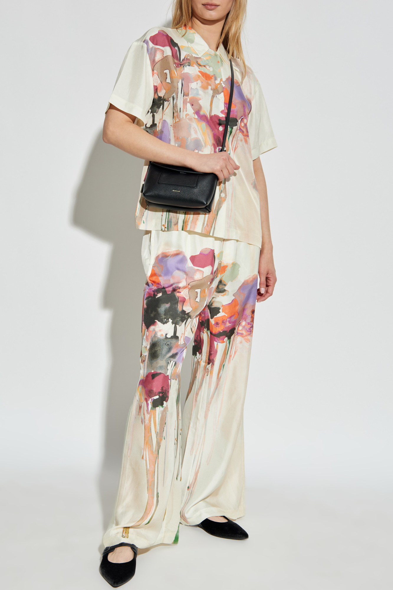 Silk Shirt `Piane`, Women's, Multicolour