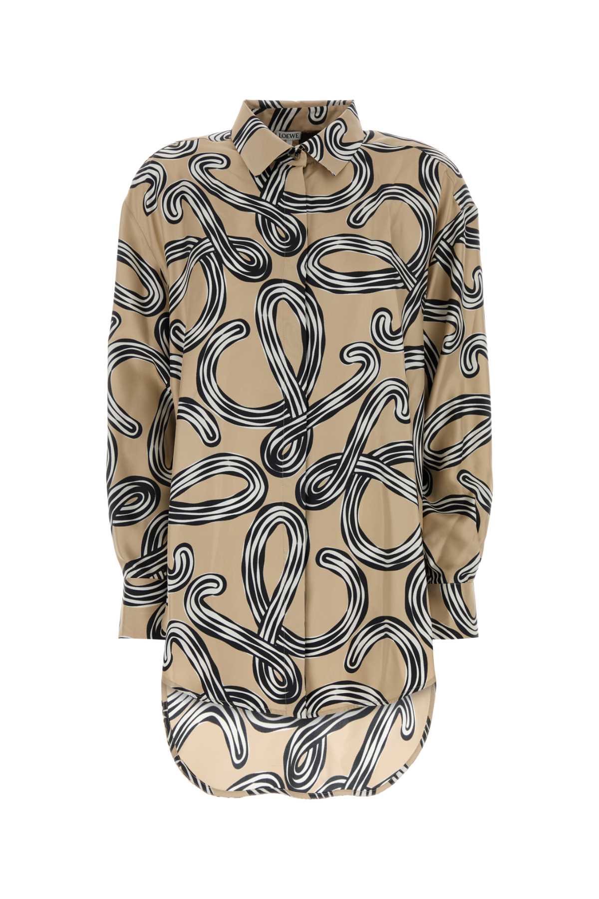 Paula's Ibiza Printed Silk Shirt
