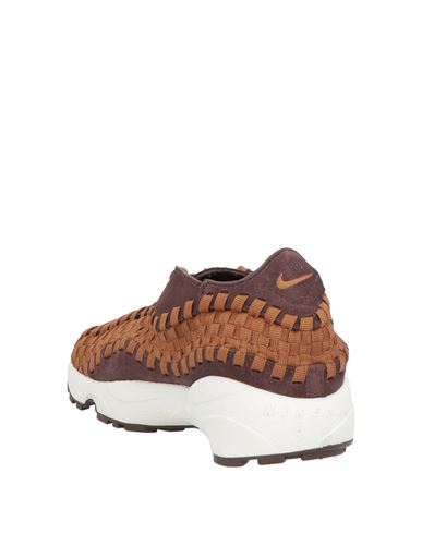 Man Sneakers Chocolate brown Size 6.5 Leather, Textile fibers