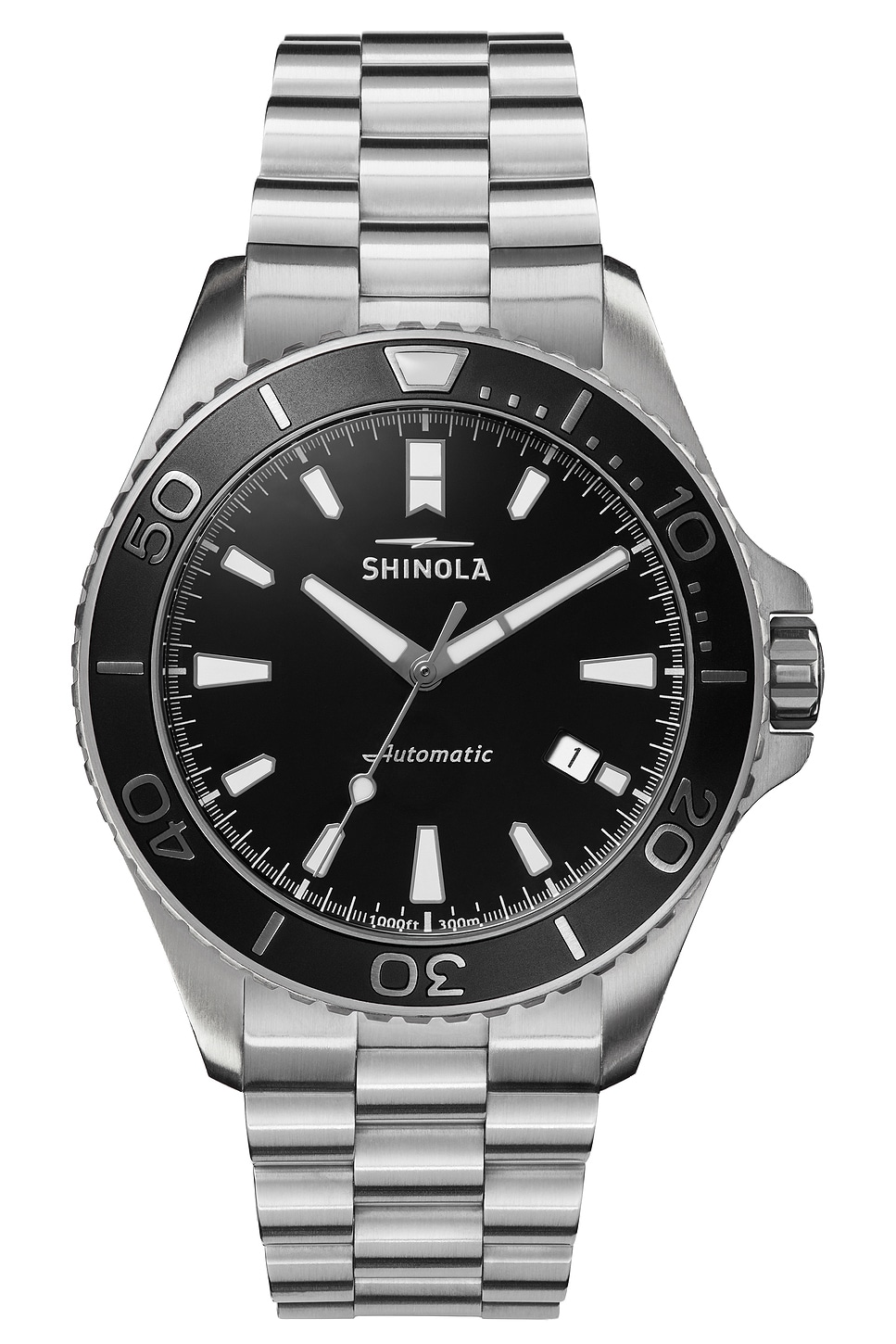 Shinola Monster in Glossy Black - Black. a