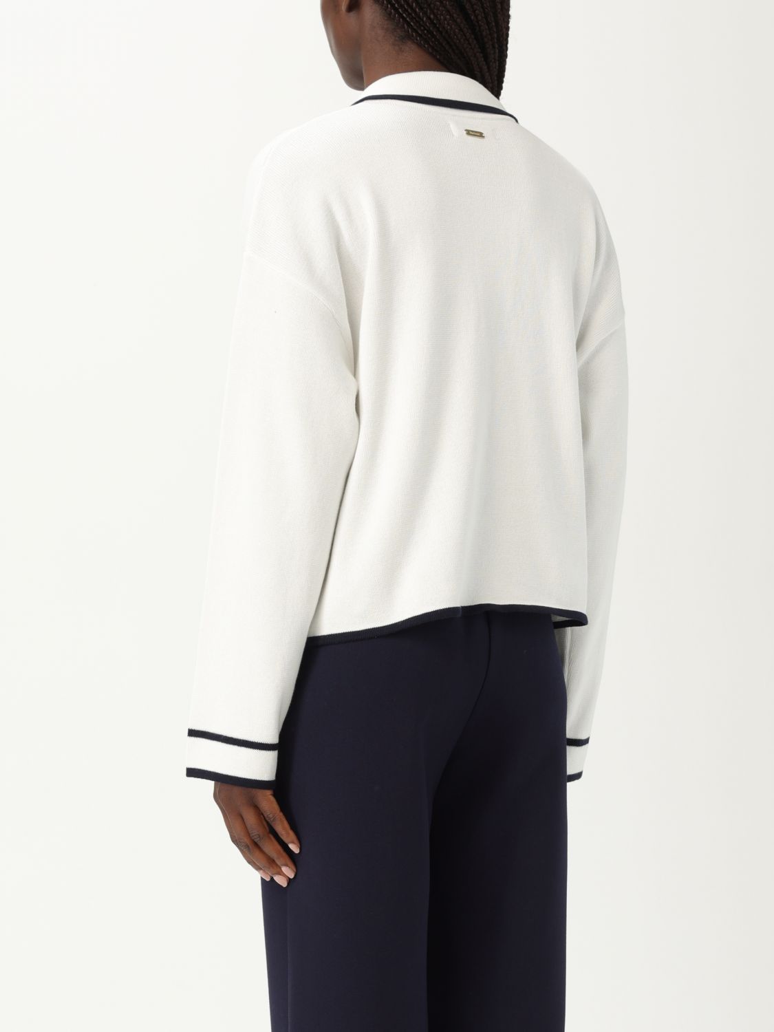 Cardigan BARBOUR Woman color White