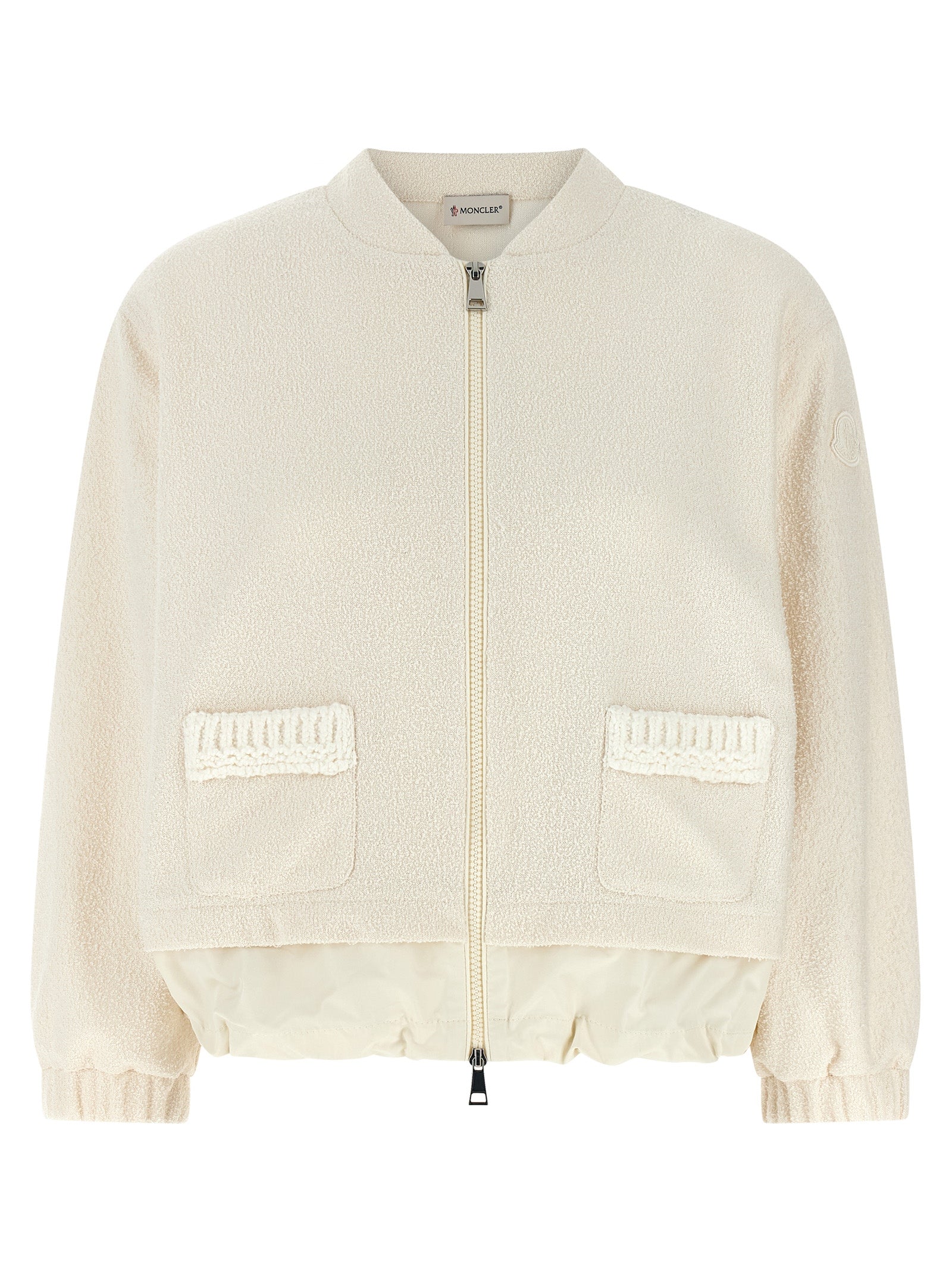 Light Bouclé Jacket — White