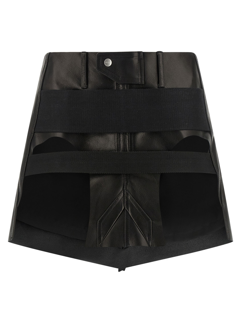 Rick Owens - temple inspired shorts zip pocket detai