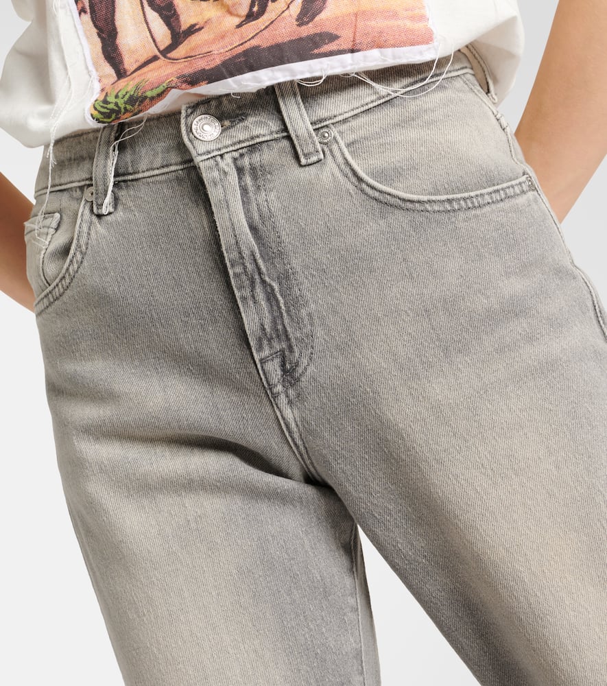 Tess high-rise wide-leg jeans