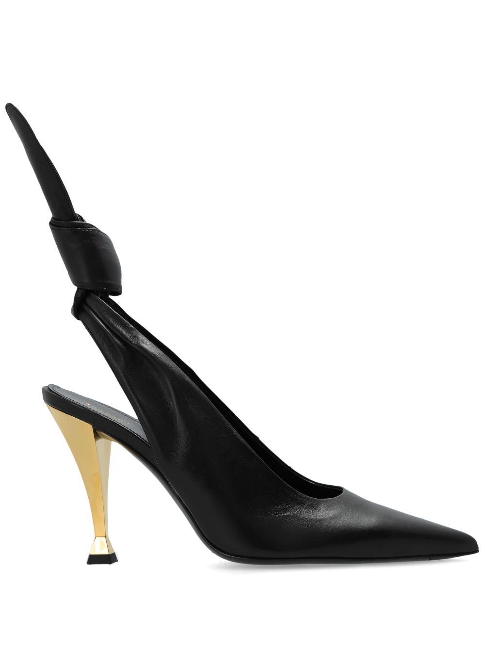 96mm Beauw leather pumps - Black