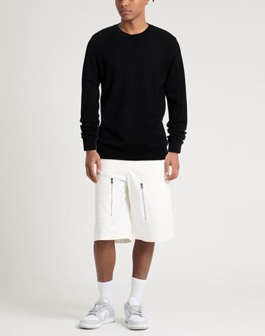 Man Sweater Black Size M Virgin Wool