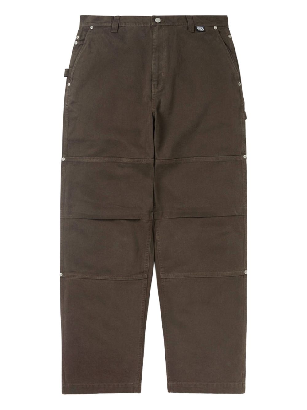 Panelled trousers - Brown