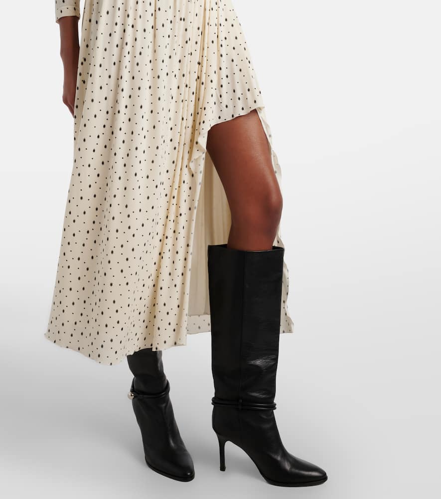 Giovana jersey midi dress