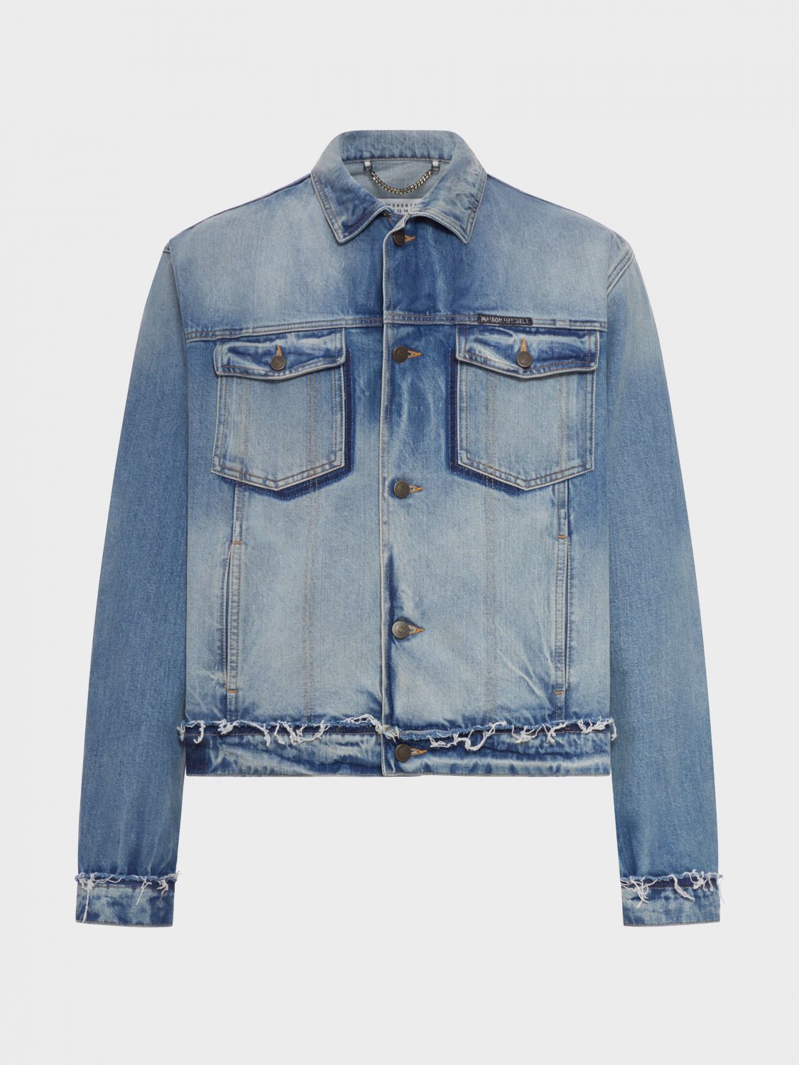 Jacket Men color Denim