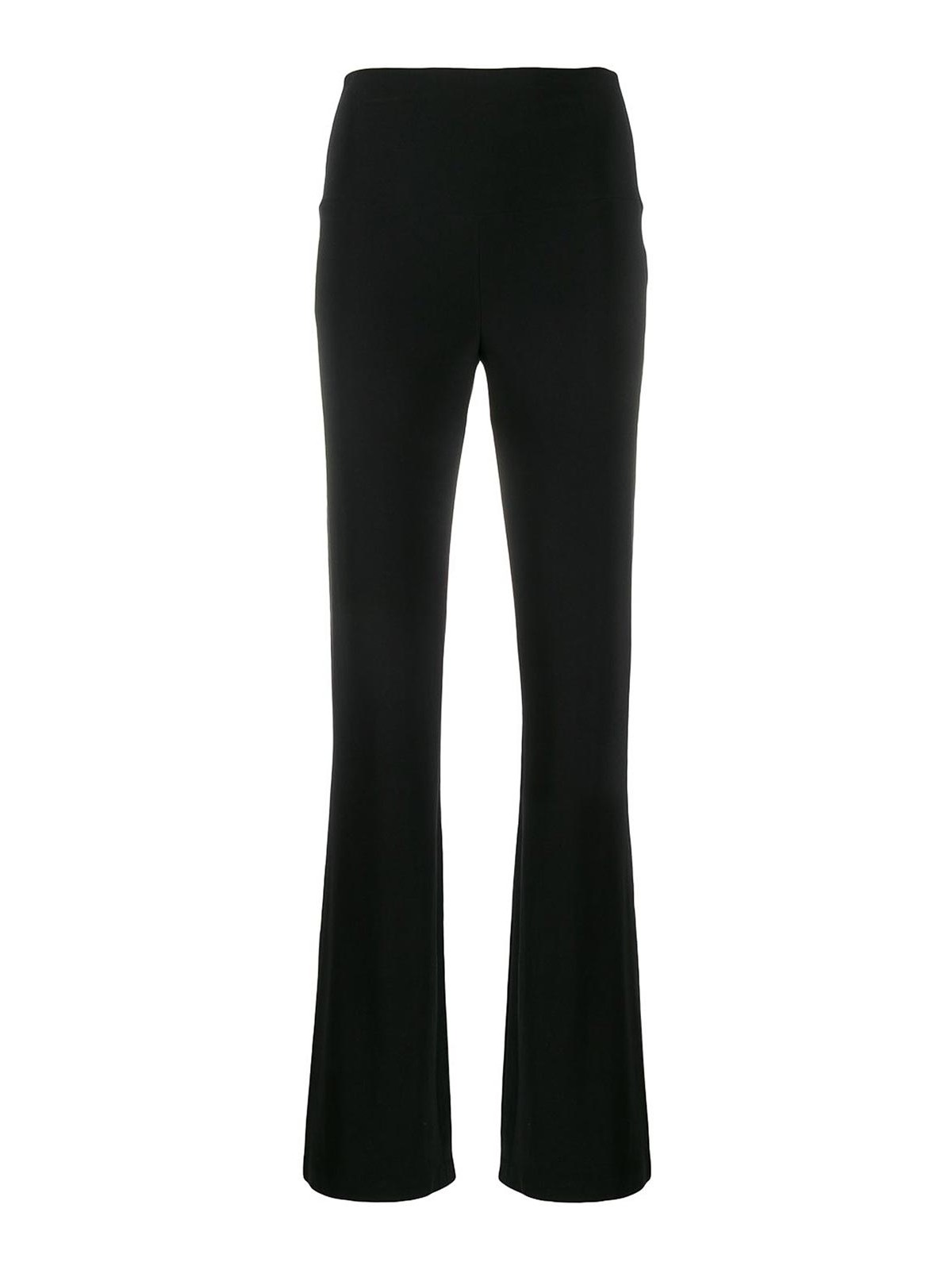High-Waisted Straight Leg Trousers