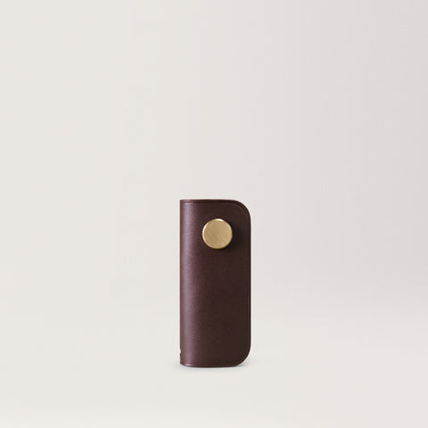Key Organiser - Vacchetta Leather - Cognac Brown