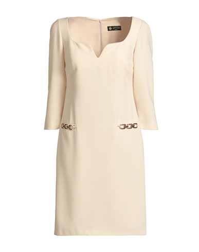 Camilla Milano Woman Mini dress Beige Size 6 Polyester, Elastane