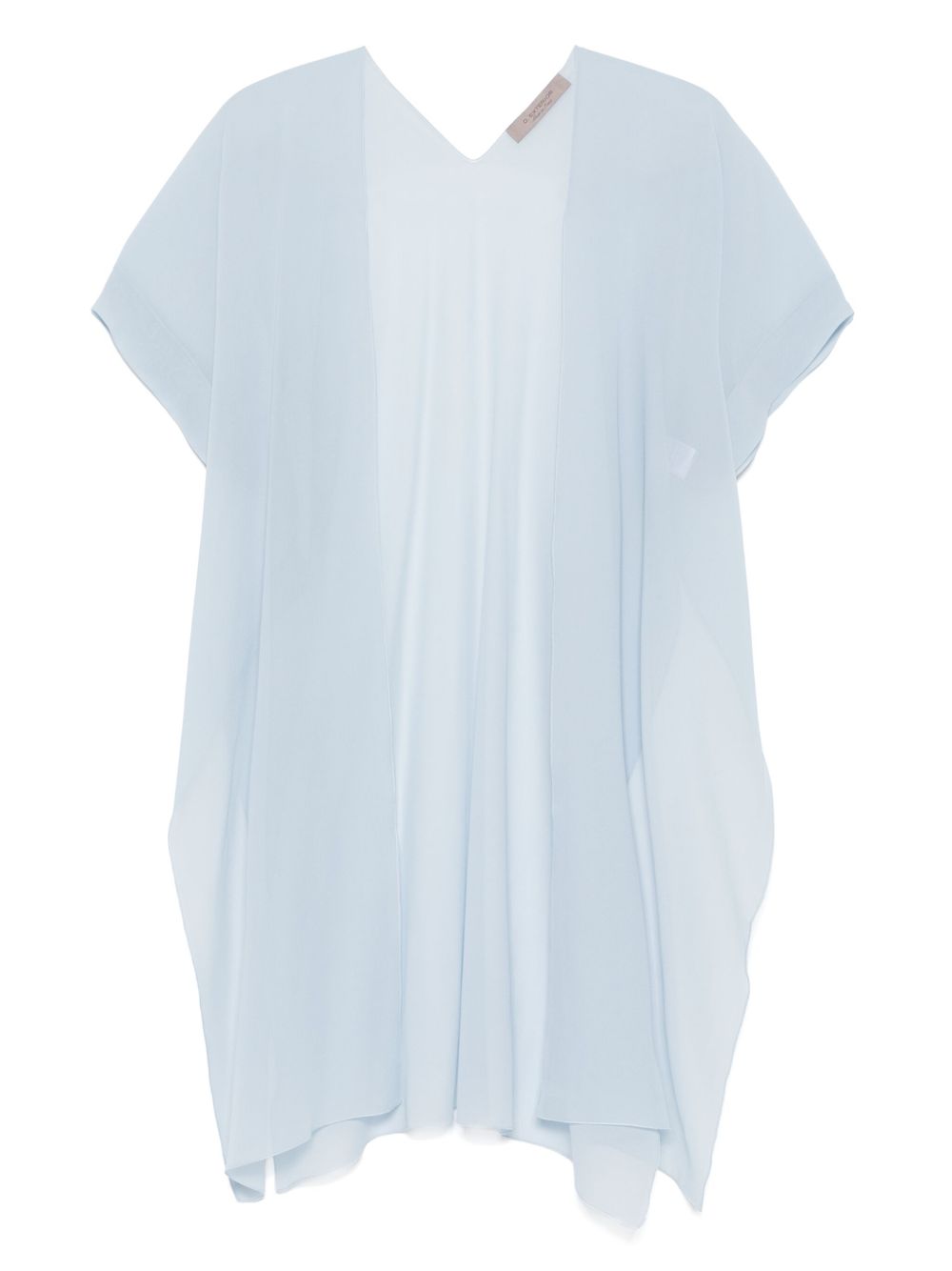 Silk coat - Blue