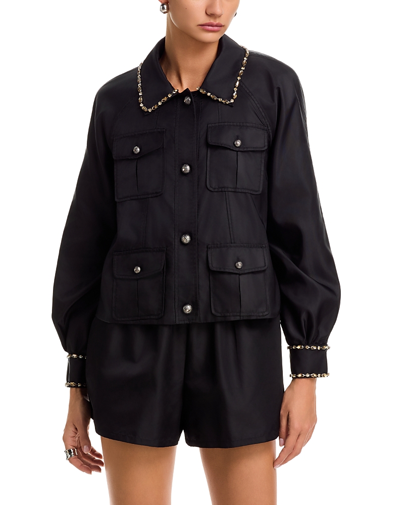 Adami Rhinestone Chain Jacket