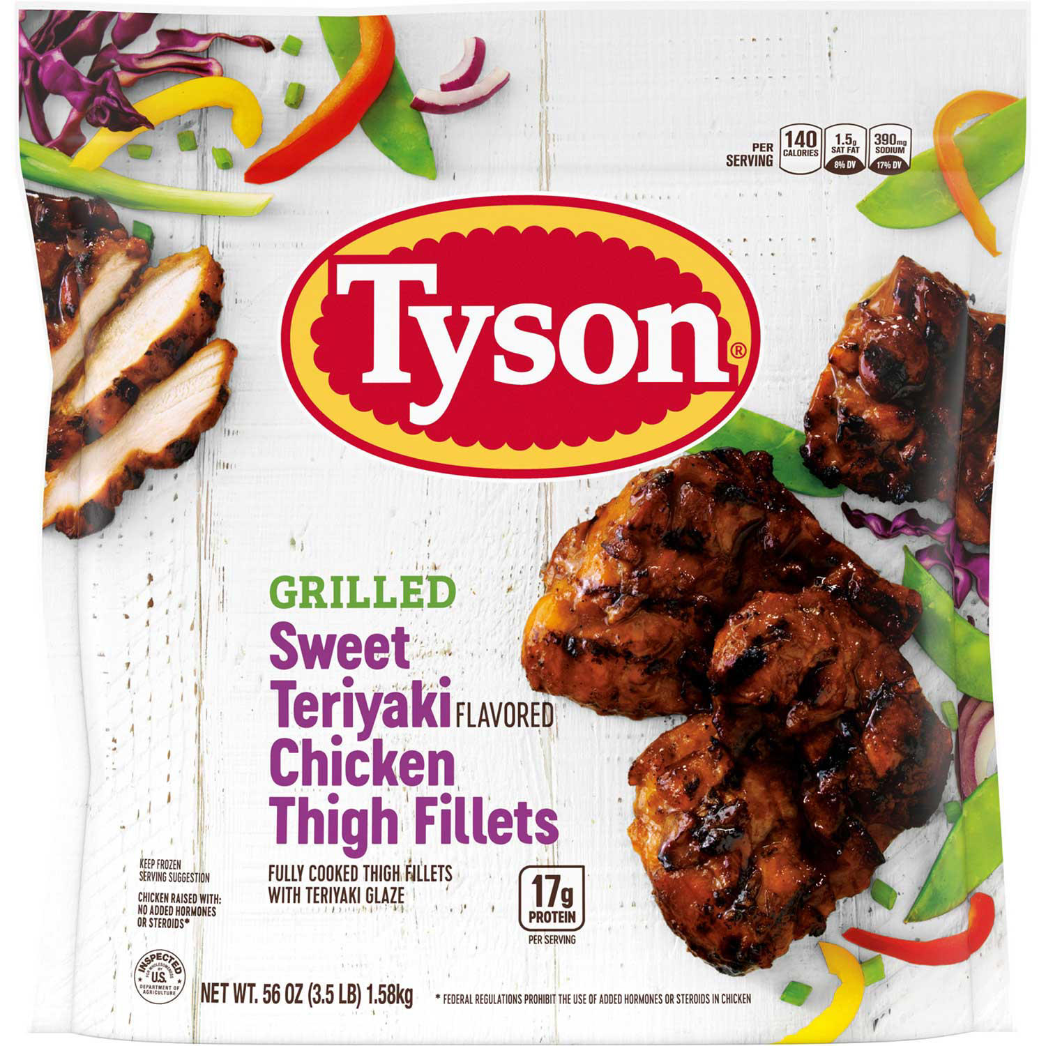 Grilled Sweet Teriyaki Flavored Chicken Fillets