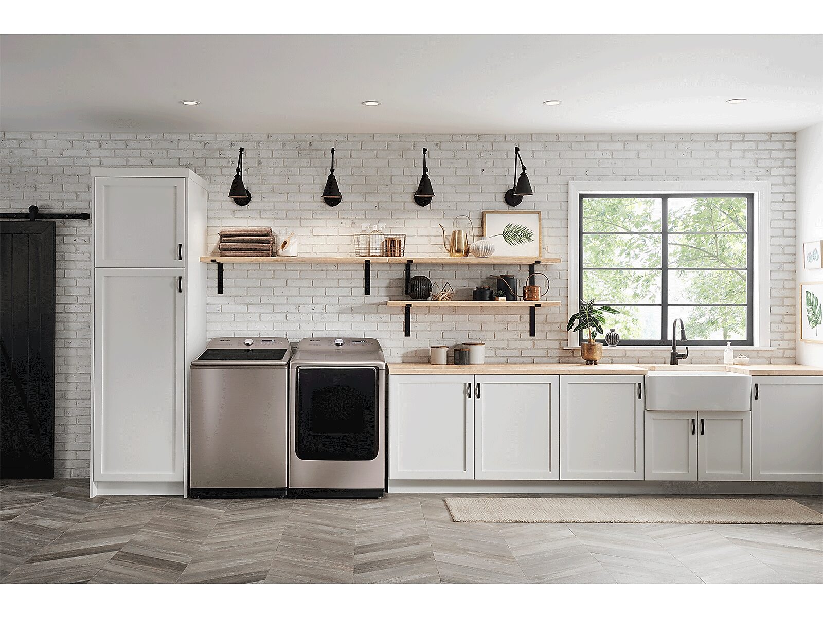 5.4 cu. ft. Top Load Washer with Super Speed in Champagne(WA54R7600AC/US)