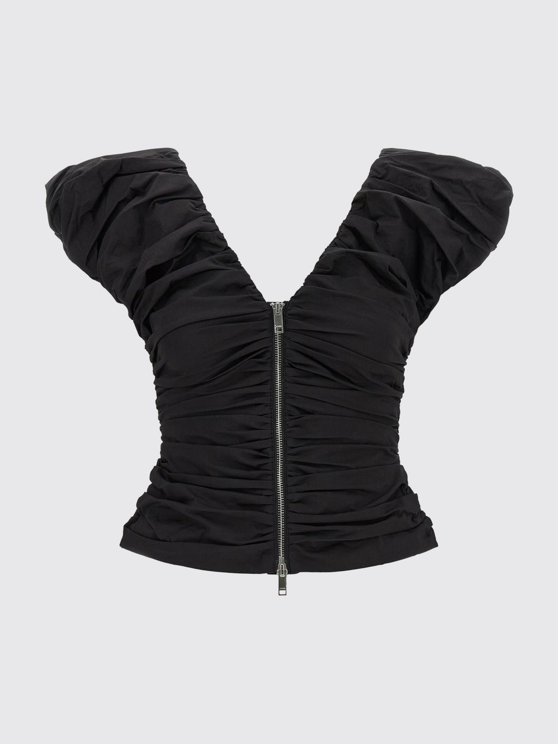 Top Woman color Black