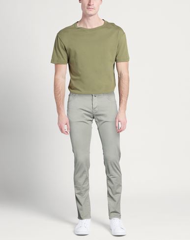 Jacob Cohёn Man Pants Sage green Size 33 Cotton, Lyocell, Elastane