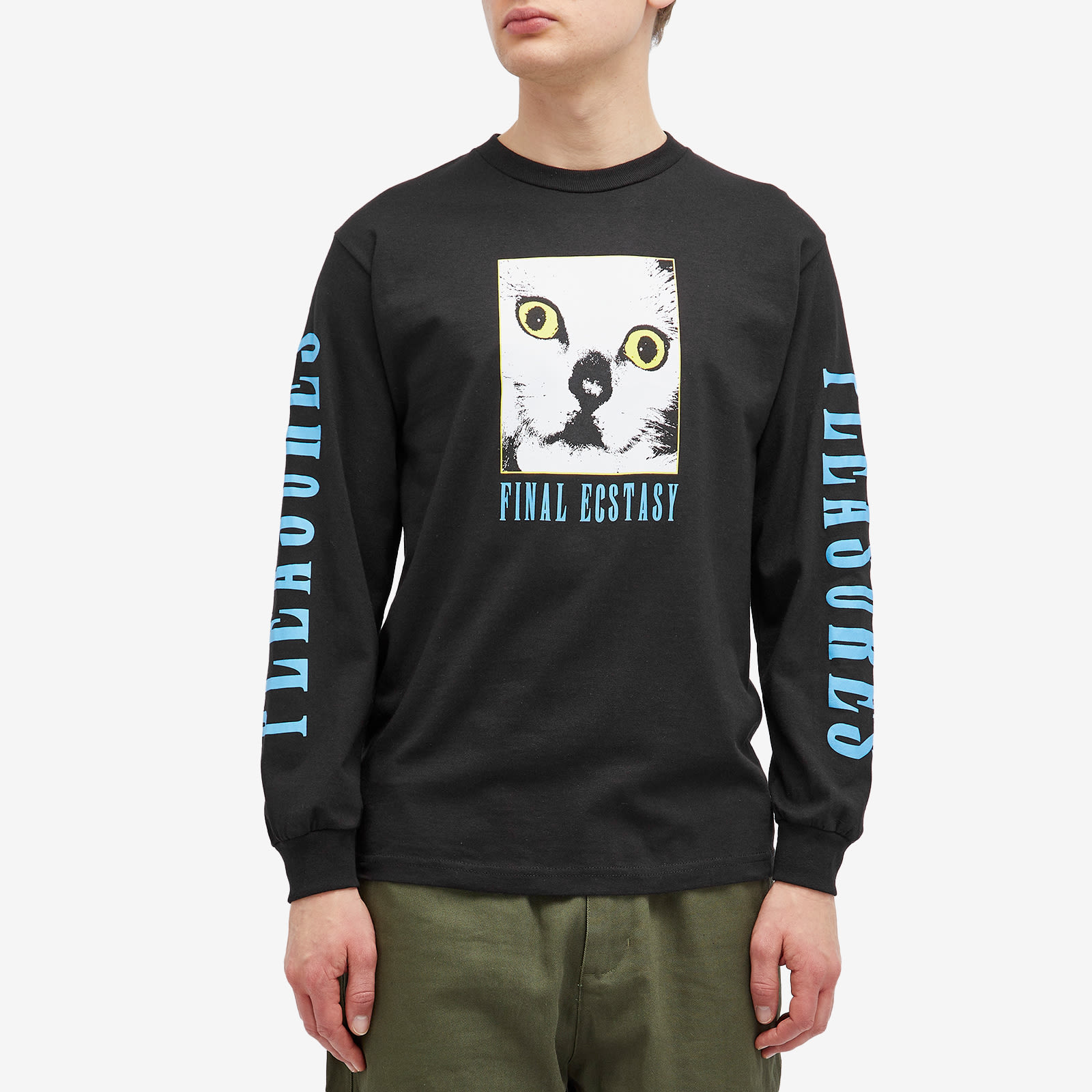 Men's Final Long Sleeve T-Shirt in Black