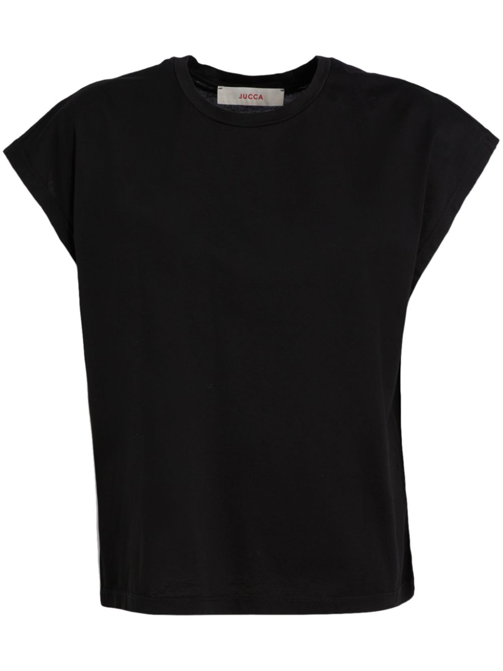 Cap-sleeve t-shirt - Black
