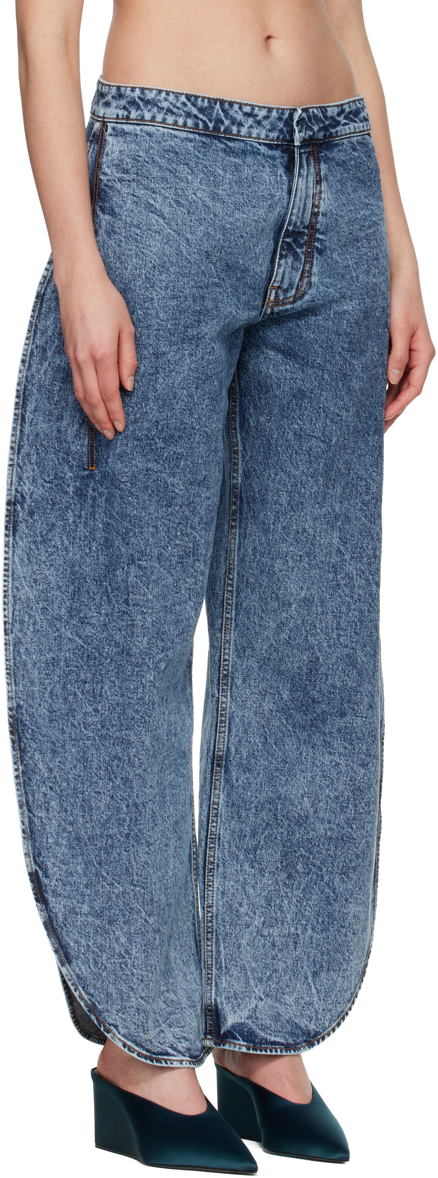 Blue Petal Jeans