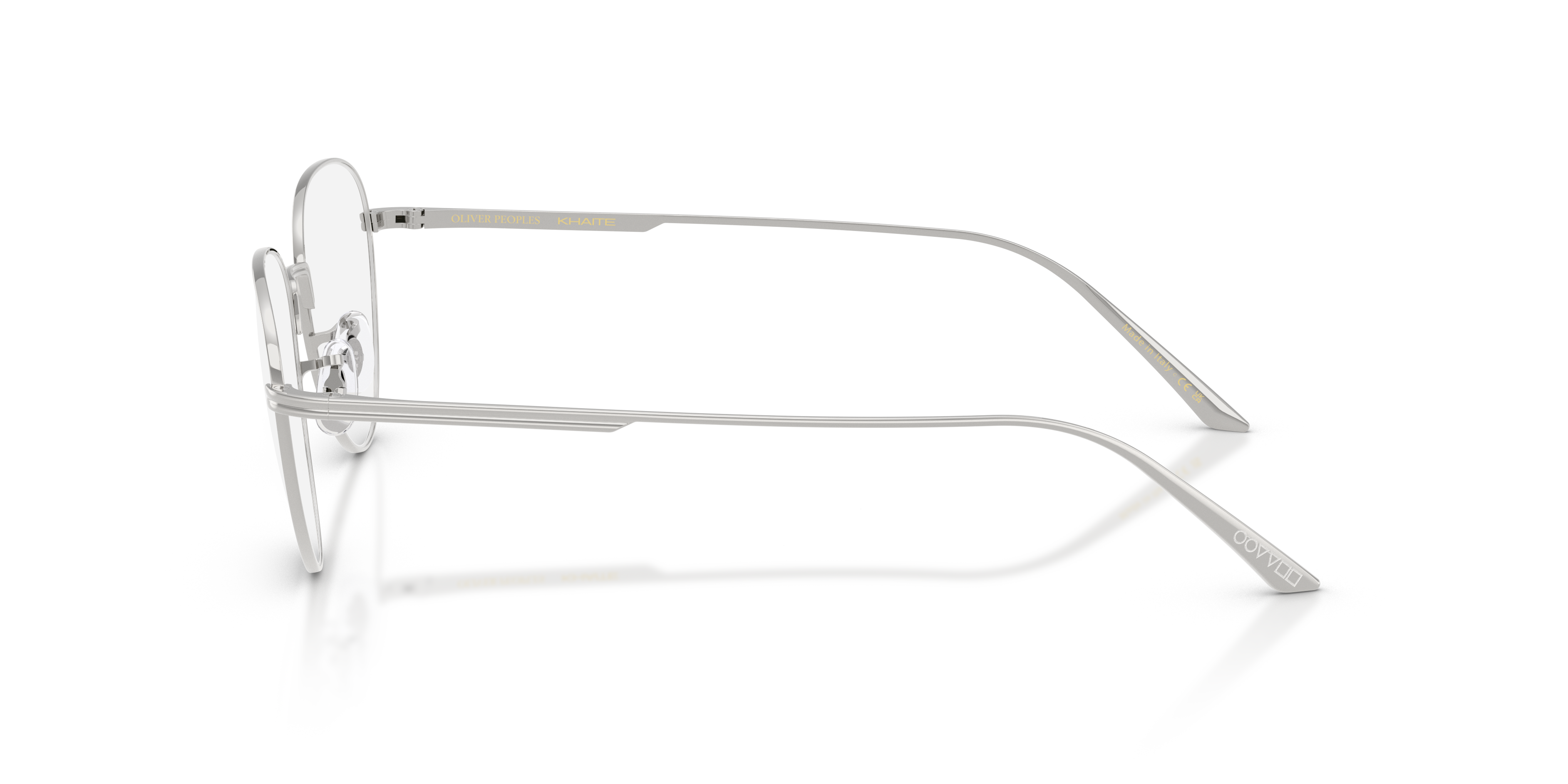 Oliver Peoples Damen Oliver Peoples OV1357 1991RX 5036 Optische Fassungen Metall Silber Transparent Pantos Norma