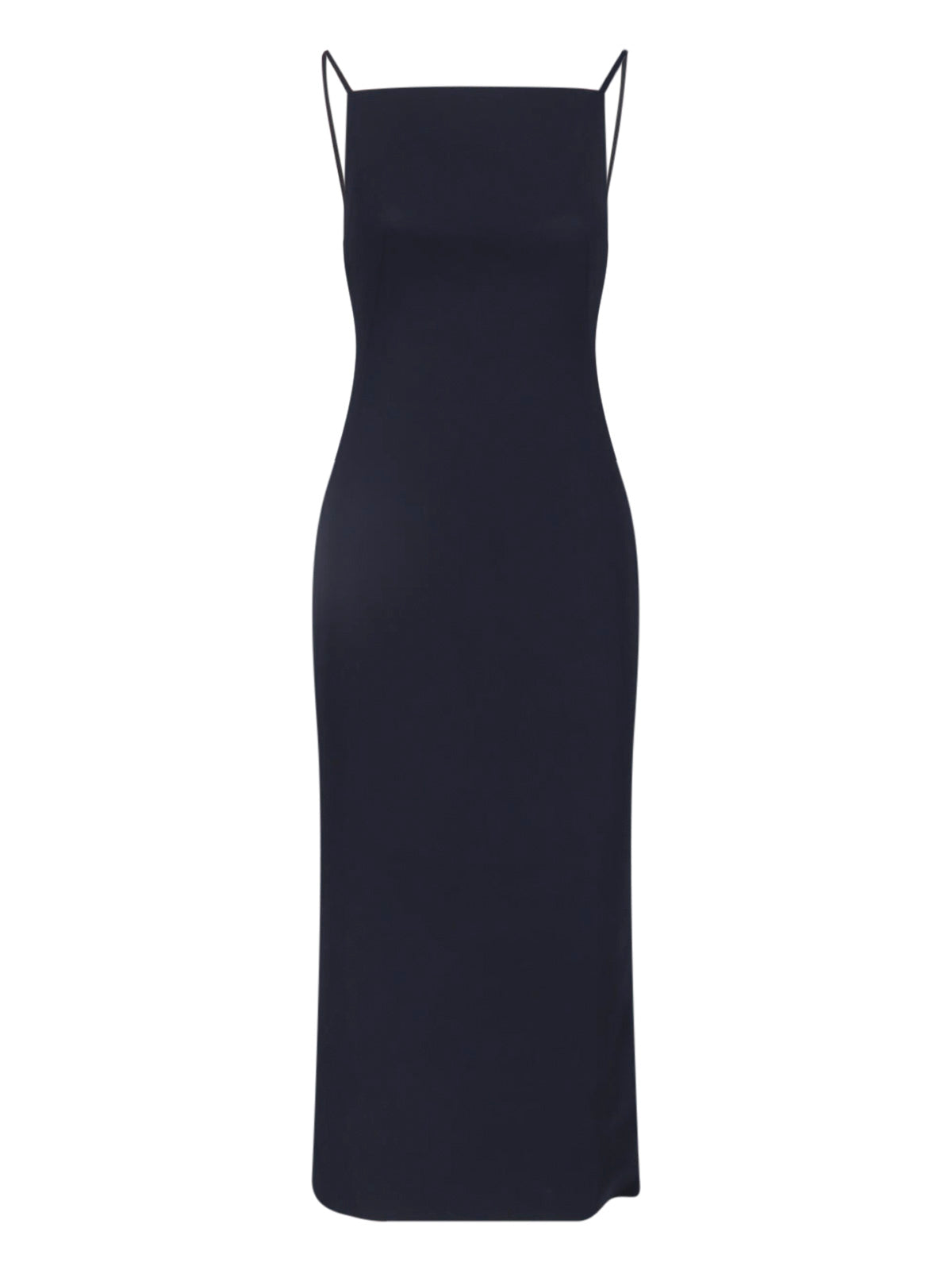 Sleek Stretch Viscose-Blend Dress